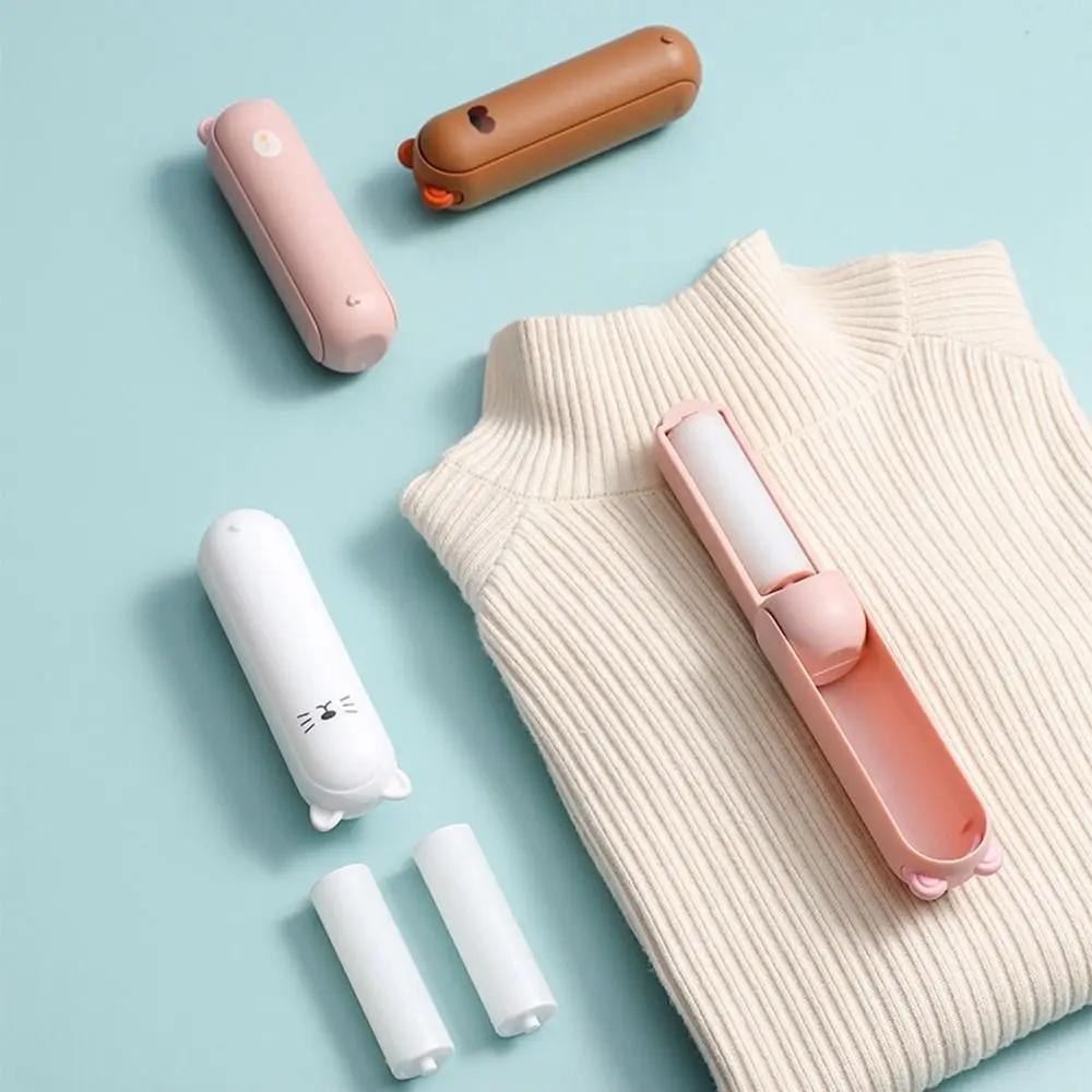 Klebriger PP Silikon Staubwischer Entferner Katze Hund Kleider Entferner Wiederverwendbar Waschbar Fusselrolle Bett Haar Reinigungsbürste