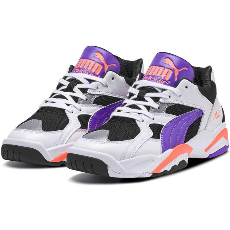 Puma Performer Retro Mid Tennisschuhe Unisex Sneaker Hellviolett 371910-02