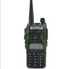 Baofeng UV-82 Telsiz UHF 400-520MHz VHF 136-174MHz 5W Çift Bant Çift PTT Anahtarlı FM Taşınabilir İki Yönlü Radyo Kulaklıklı