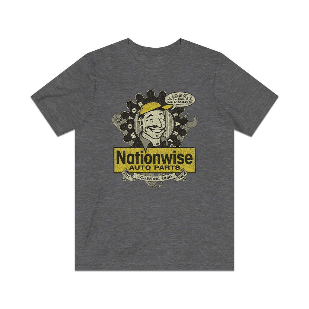 

Nationwise Auto Parts Motor Earl 1964 Vintage Men s T shirt S