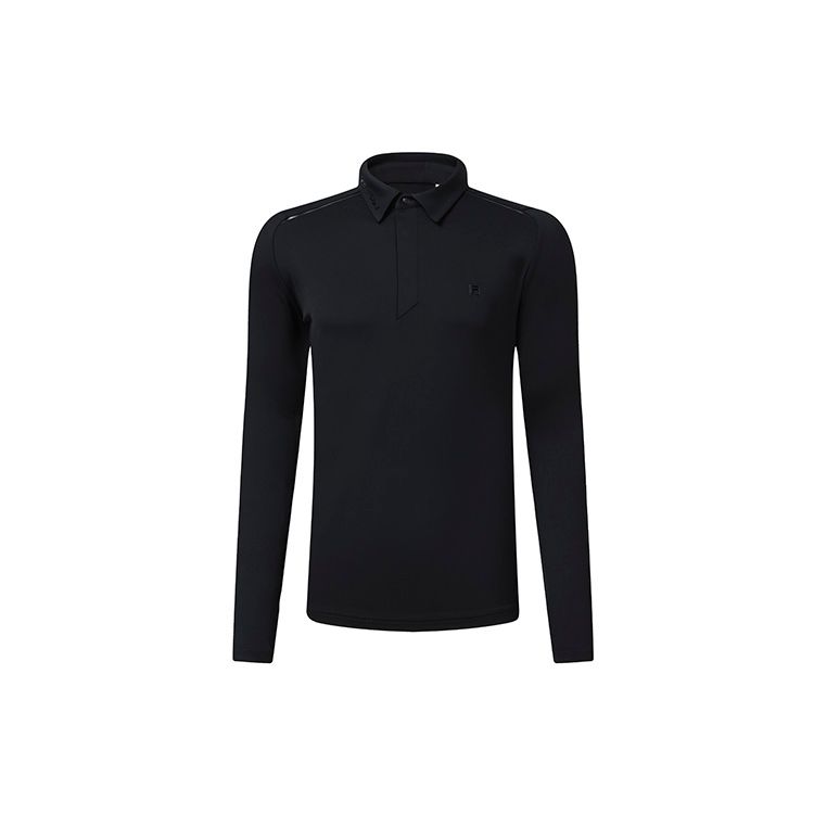 

FILA Athletics Solid Logo Polo Shirt Men Polo Shirts Deep-Black A11M245209F-BK M