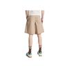 Adidas Originals Wide Leg Bermuda Woven Loose Fashion Versatile Casual Sports Shorts Men Shorts White Brown KB5585