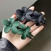 Korean Style Floral Hair Clip for Women - Versatile Duckbill Bun Accessory
