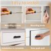 20 Pcs Cabinet Knobs Matte Black Stainless Steel Kitchen Drawer Pulls Single Hole T-Shaped Handles for Cabinets Cupboard Kitchen