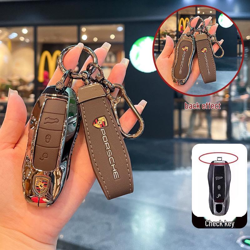 Vlastní kryt klíče pro dálkové ovladače Porsche Panamera, Macan, Cayenne, Taycan a 718