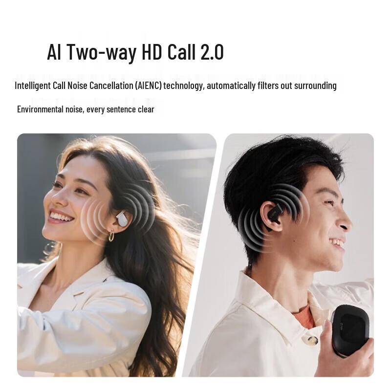 Cleer ARC 5 Open-Ear AI Noise Cancelling Sports Headphones