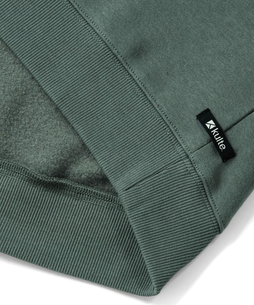 KULTE Fish Crewneck D.Green