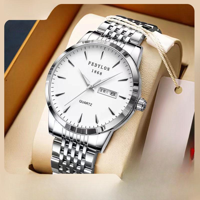 Tourbillon Fully Automatic Non-mechanical Watch Luminous Waterproof Fashion Business High Quality Men's Watch New Model