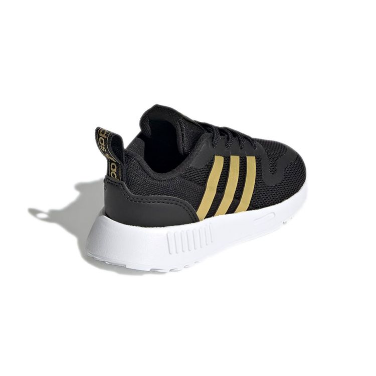 Adidas Originals Multix Comfortable Breathable Low-Top Running Shoes Baby Sneakers Black Gold Q47172