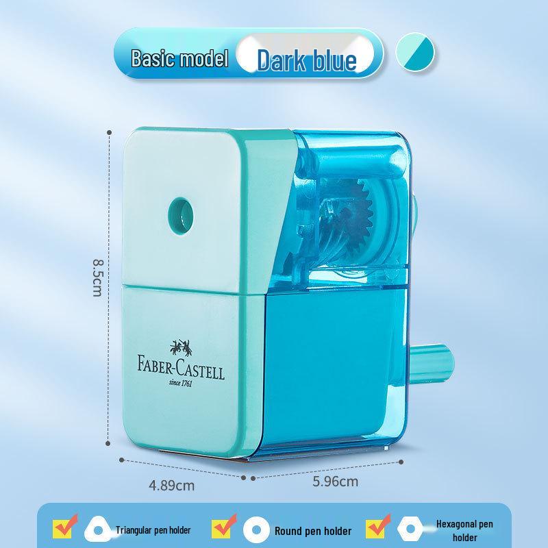 Faber-Castell Double & Single Hole Pencil Sharpener for Students and Artists