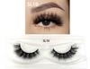 1 Pairs Makeup Eyelashes 3D Mink Lashes Fluffy Soft Wispy Natural Cross Eyelash Extension Reusable Lashes Mink 5D False Eyelash