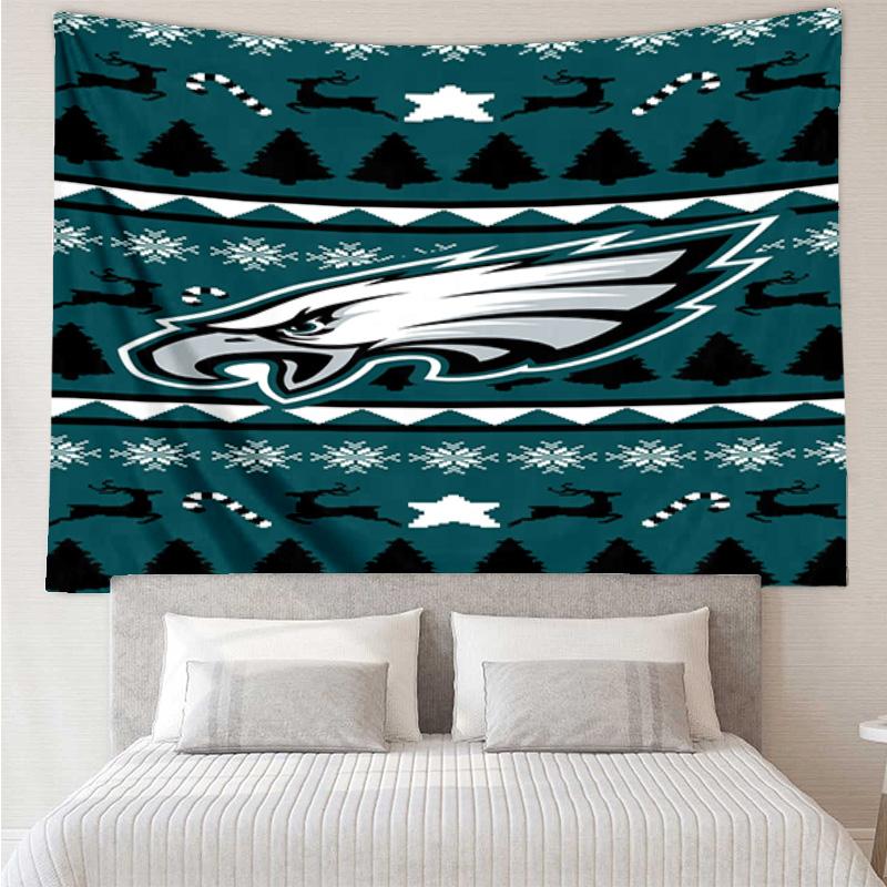 Philadelphia Eagles Tapestry Hanging for Bedroom,Livingroom, Playroom,Decor Art Room Wall Tapestry Holiday and Birthday Gifts