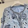 Elegant 3D Floral Embroidery Short Denim Jacket for Women - New 2026 Spring Collection