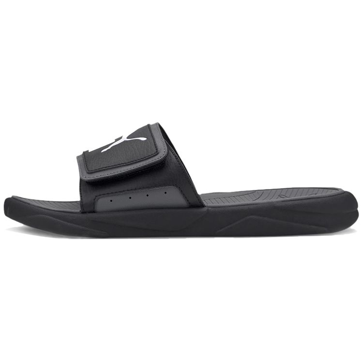 

Puma Royalcat Comfort Slides Черные кроссовки унисекс Castlerock White 372280-01