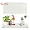 2Pcs Water Absorbing Stone Tray Quick Drying Diatomite Sink Coasters Anti-Slip Kitchen Sponge Holder Bathroom Vanity Trays