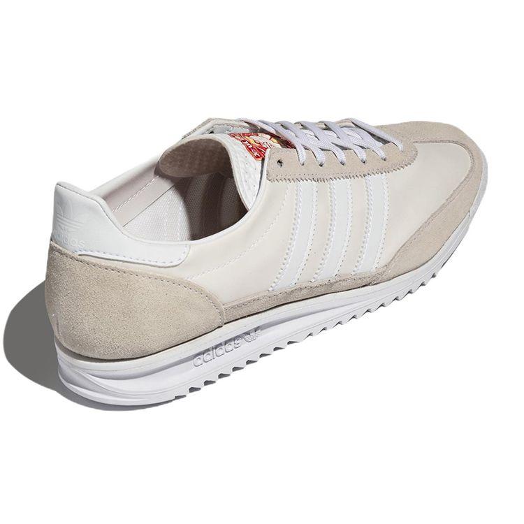 Adidas Originals Sl 72 Comfortable Versatile Low-Top Lifestyle Casual Shoes Unisex Sneakers Beige FY5251