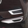 For Volvo XC60 2018    ABS Chrome Front Fog Light Lamp Frame Cover Foglight Eyebrows Trims Car Styling Accessories