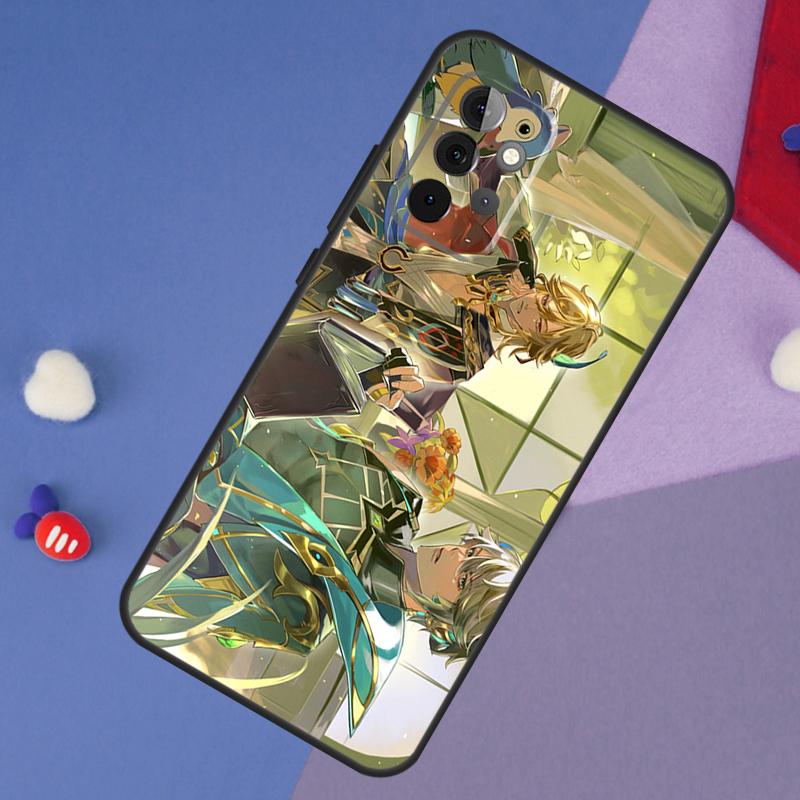 Genshin Impact Alhaitham Kaveh Case For Samsung Galaxy A24 A34 A54 A33 A53 A73 A22 A32 A52 A51 A71 A52S A12 A13 A14 Cover