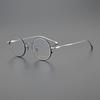 Japanese Brand Pure Titanium Glasses Frame Men Women Retro Round Spectacles Eyeglasses Myopia Optical Prescription Read Eyewear