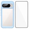 For Google Pixel 10 Phone Case WANLONFENG XC Series TPU Acrylic Cover with Tempered Glass (Big Lens Hole)