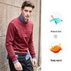 Jeep Men's Ribbed Collar Fleece Sweatshirt