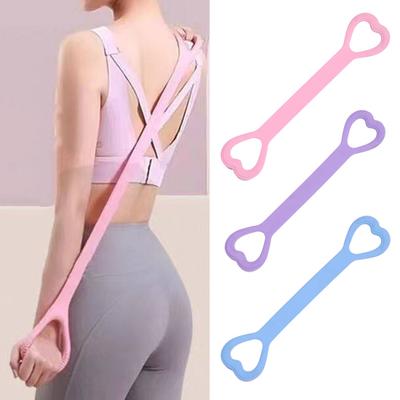 Figure 8 Fitness Resistance Band Anti-slip Men Women Chest Expander Elastic Strap Arm Back Shoulder Stretch Yoga Tension Rope