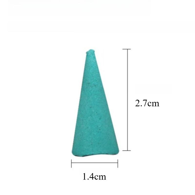 Mixed Natural Reflux Tower Incense Cone Rose Lavender Aromatherapy for Smoke Odor Remover Anxiety Relief Meditation Fragrance
