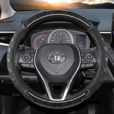 Maun ahşap tahıl araba direksiyon kılıfı Toyota Avalon Camry 2018-2022 Corolla 2018-2022 taç 2018-2022 RAV4