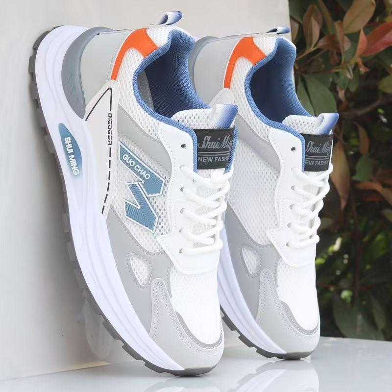 22 new summer hollow breathable hole mesh shoes youth casual soft sole 39