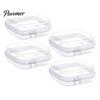 Electronics Cable Holder Hard Shell Storage Case, Portable Transparent Organizer Box, Travel Gadget Box Daily PET for Small And Jewelry Pill