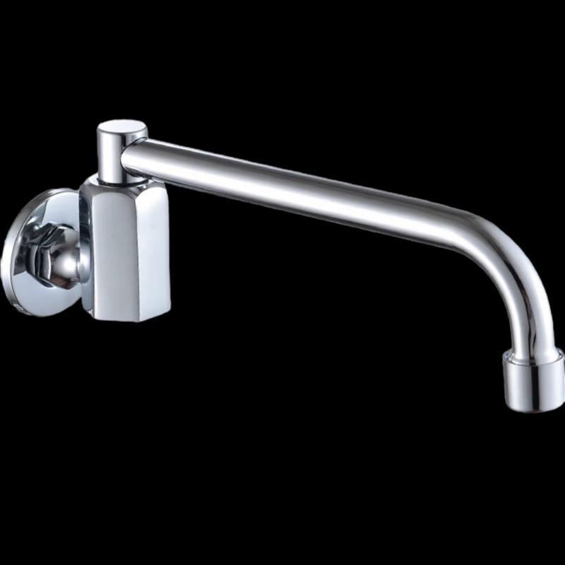 Huangchao 304 Stainless Steel Wall-Mounted Kitchen Faucet