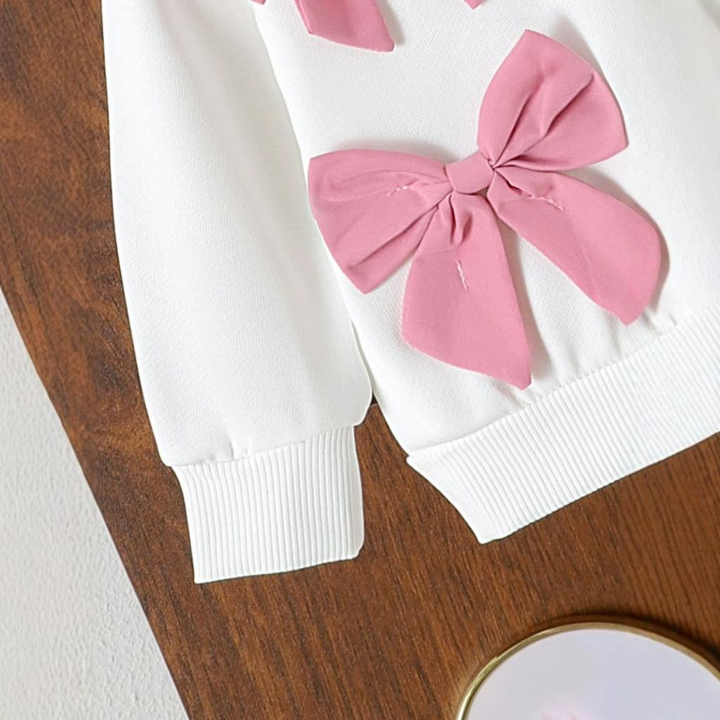 Kids Casual Long-Sleeve Set, Comfortable Daily Wear Outfits