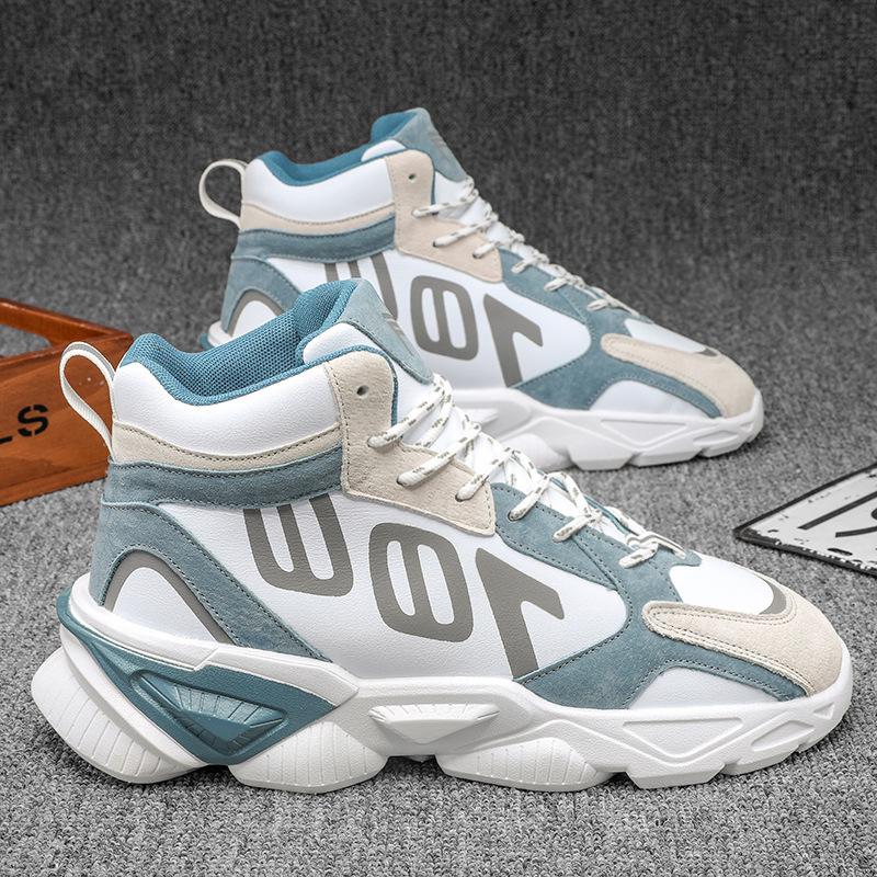 

Трендові брендові кокосові кросівки 700 чоловічі кросівки високі татові кросівки модні та повсякденні легкі на платформі свинячі Babi спортивні кросівки для бігу чоловічі 44 білий