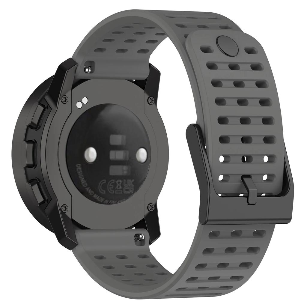 22mm Silikonarmband Uhrarmband Für Suunto RACE / Vertical Ersatzzubehör Für Suunto 5 / 9 Peak Pro Armband Armband