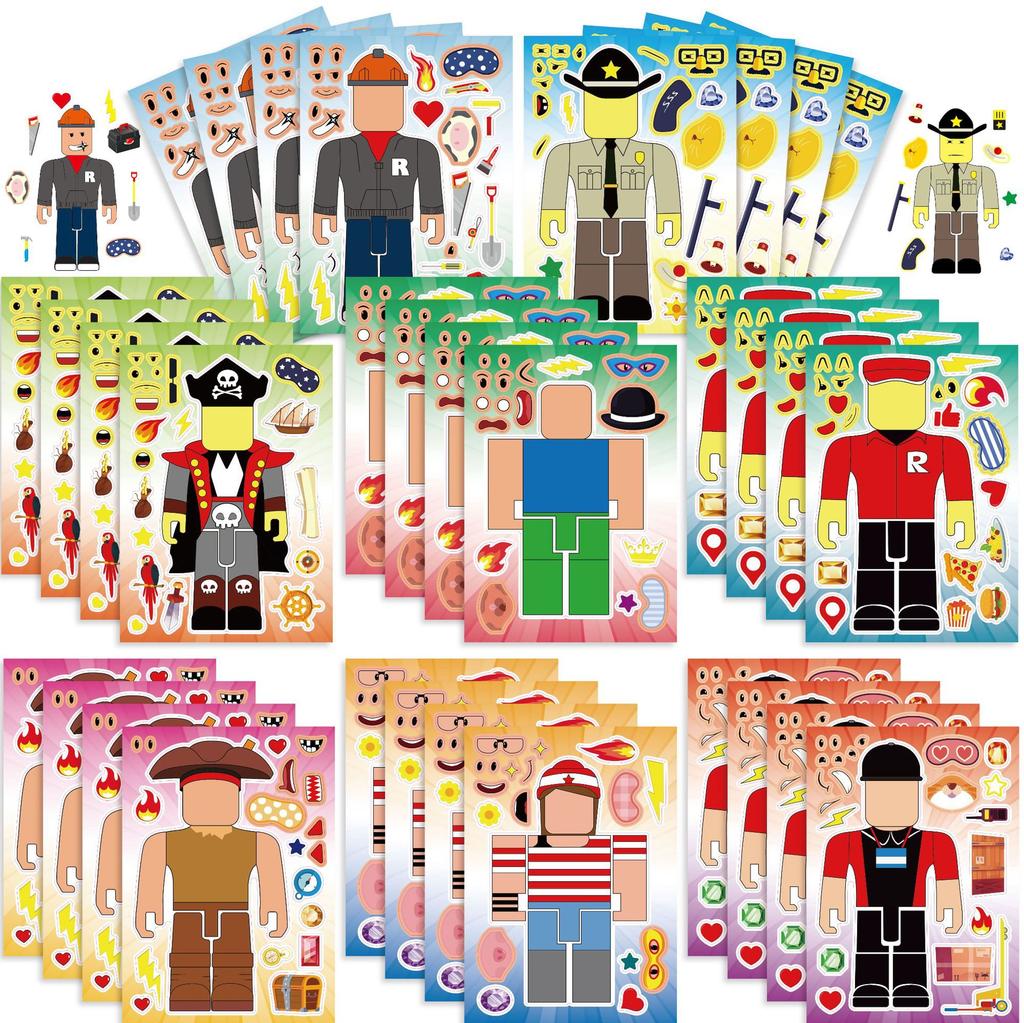 Roblox 99 Nights InThe Forest Cute Birthday Party Favors Gift Bag Cake Topper Cartoon Stickers Slap Bracelets School Prizes
