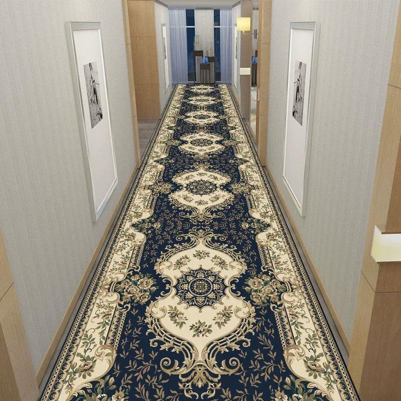 Luxury Corridor Runner Carpet Long Strip Rug for Hallway Living Room Home Aisle Floor Mat Entryway Decor