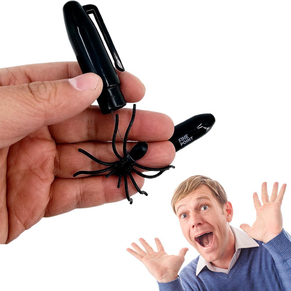 Funny Ballpoint Pen, There is a Spider Inside the Ballpoint Pen, Magic Prop