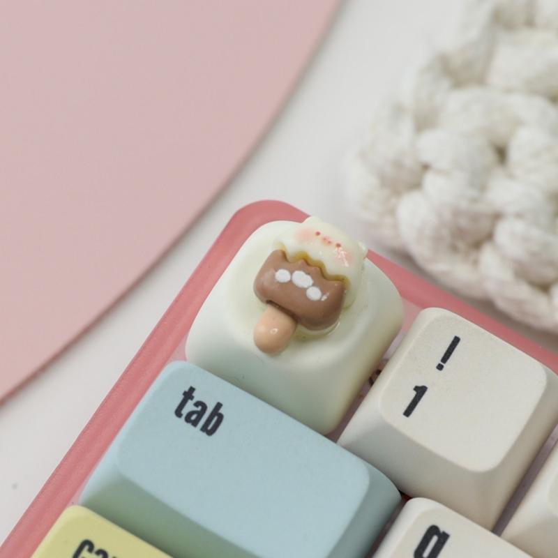 Customizable Piggy Theme Resin Keycaps Mechanical Keyboard Keycap Featuring Ergonomic And Slip Proof