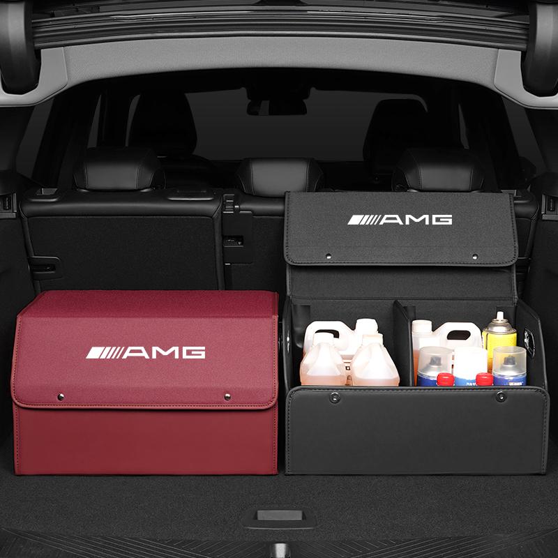1 Stück Auto Kofferraum Aufbewahrungsbox Große Kapazität Werkzeug Organizer Tasche Zubehör Für Mercedes Benz AMG A B C E G CLA W211 W203 W204