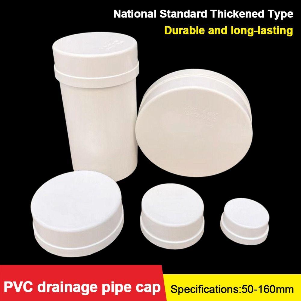 Plastic PVC Pipe Cap Insect Proof Sewer Pipe Cap Portable Tube Protective Cover Garden Irrigation