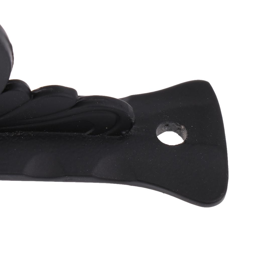 European Style L Shaped Shelf Wall Shelve Angle Bracket Metal Holder Floral