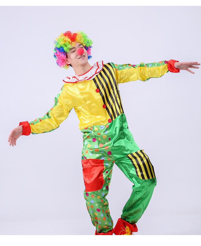 Halloween Adult Clown Costumes for Men & Women - Circus & Festival Performance Outfits