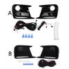 Daytime Running Light Fog Lamp Bezels for STI 18-21 Replace 57731VA390