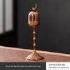 Chinese Alloy Tall-Legged Magpie Incense Burner Ornament - Sandalwood Indoor Handicraft Gift
