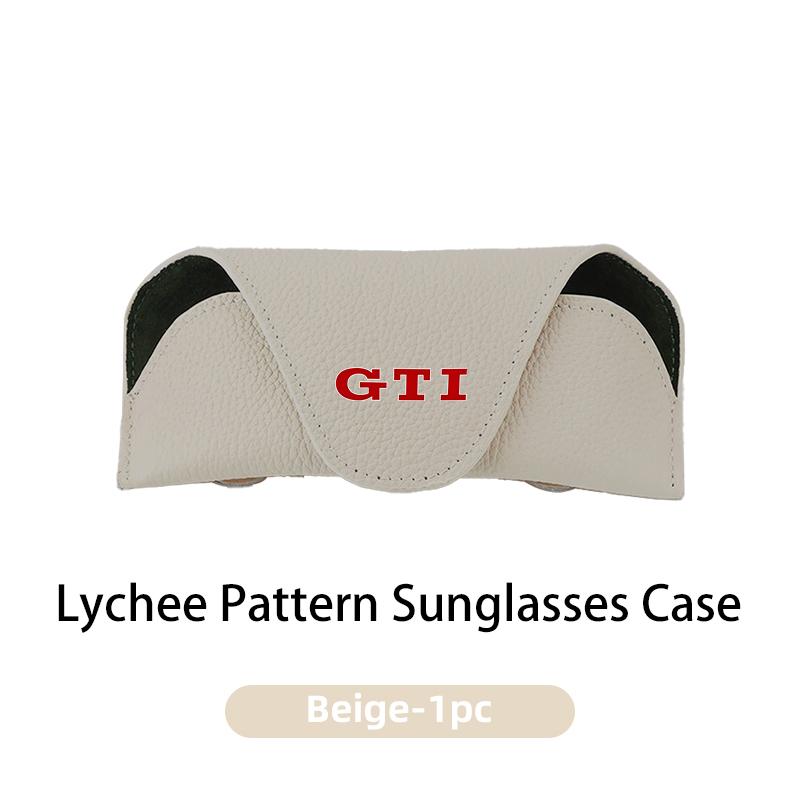 LEG1 Car Interior Sun Visor Glasses Box Sunglasses Storage Clip For Volkswagen VW Golf 4 6 7 GTI Tiguan Passat B5 B6 B7 CC Jetta MK5