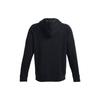 Under Armour Rival Fleece Printed Letter Shoulder-Insert Hoodie Men Hoodie Black 1379758-001