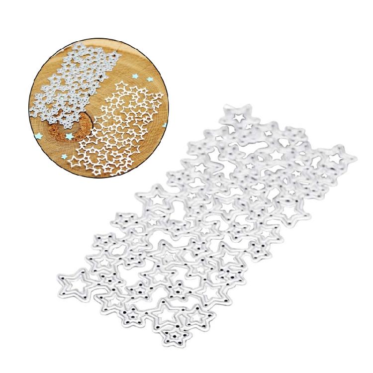 Hollowed Star Cutting Dies for Card Making Scrapbooking Paper Craft Carbon Steel Die Cut Metal Embossing Templates