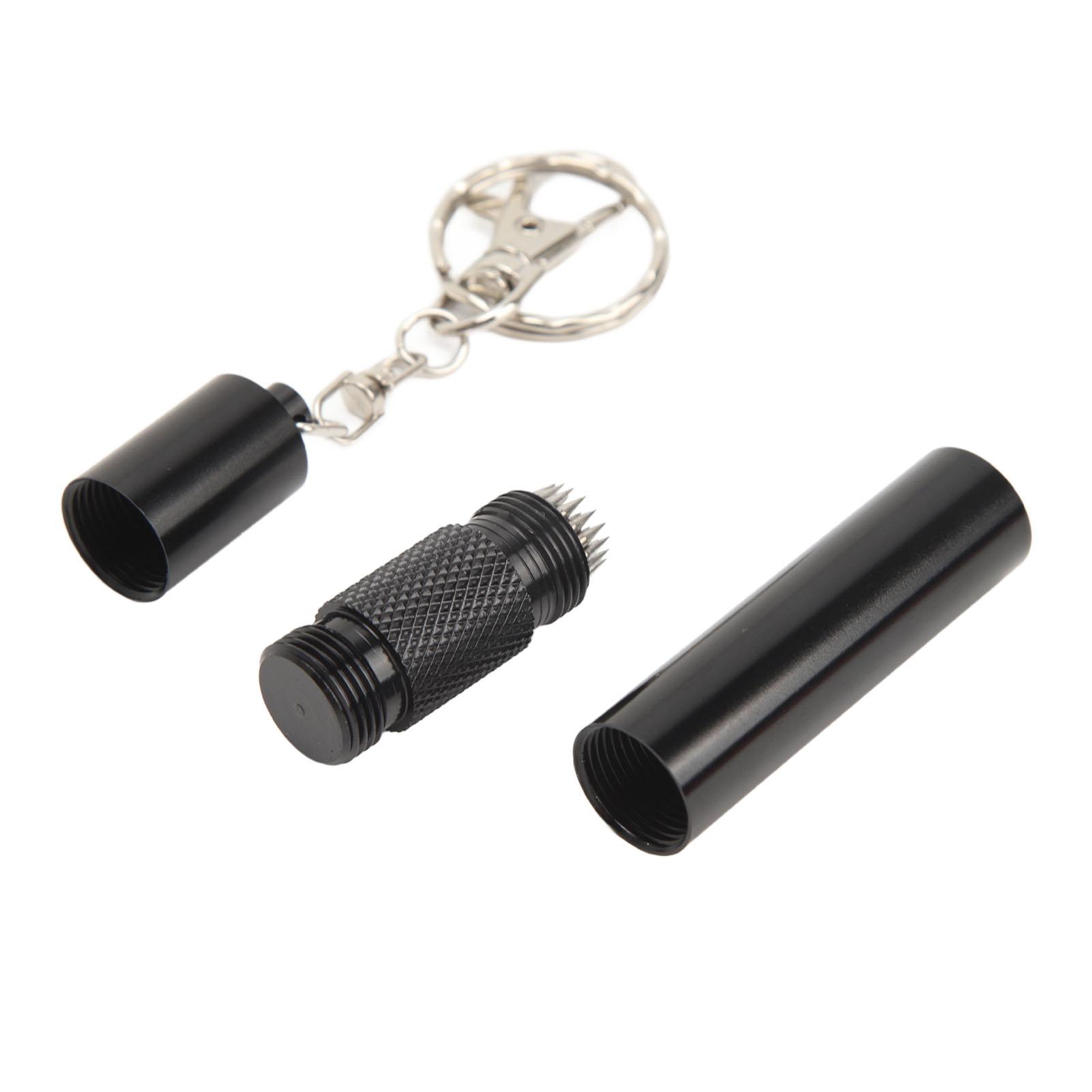 

Cue Tip Pricker Tool with Key Chain 6063 Aluminum Prick Storage 2 in 1 Prevent Slip Billiard Cue Tip Pick