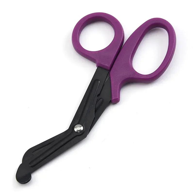 Medical survival scissors paramedic medical rescue scissors gauze tactical first aid scissors trauma scissors survival rescue