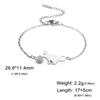 Cazador Cat Playing Ball of Yarn Bracelets for Women Stainless Steel Animal Cute Kitten Charm Bracelet Jewelry Wedding Gift 2026